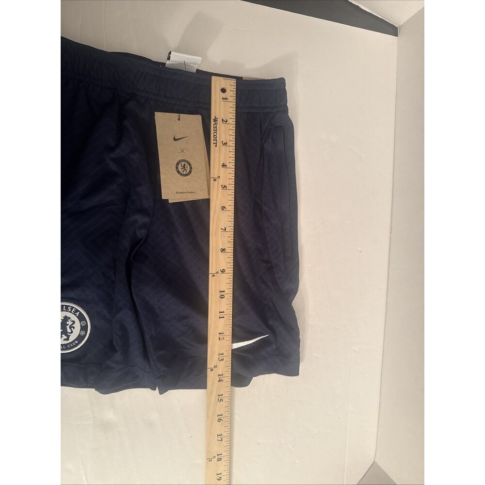 Nike Chelsea FC Football Club Youth Unisex Soccer Shorts Dri-Fit Slim Fit Size S - Picture 10 of 10
